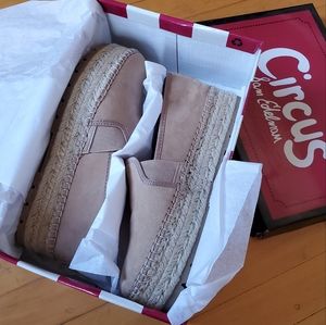 Edelman - Circus Cora Espadrilles 6.5 - golden caramel *NEW